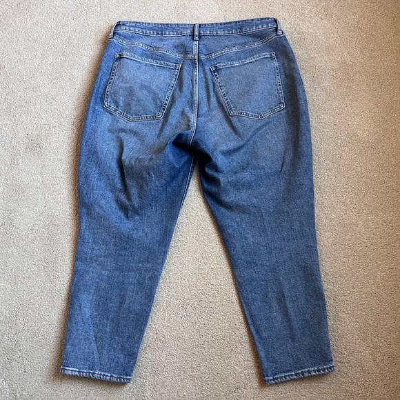 Old Navy Plus Size Curvy O.G. Straight Ankle Jeans, Size 18 - Picture 2 of 3